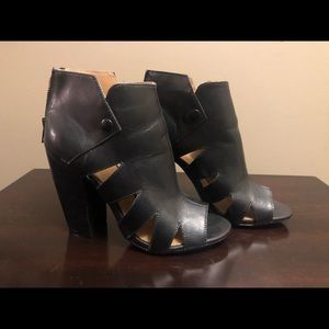 Kelsi Dagger Brooklyn black leather boots